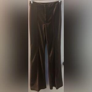 NWOT Zara Brown Flare Pants with Elegant Boot Cut